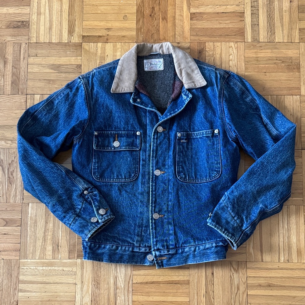 [SOLD] Ralph Lauren Polo Denim Jacket with Blanket Lining